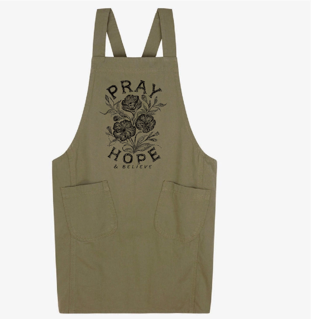 Apron - Pray, Hope, Believe