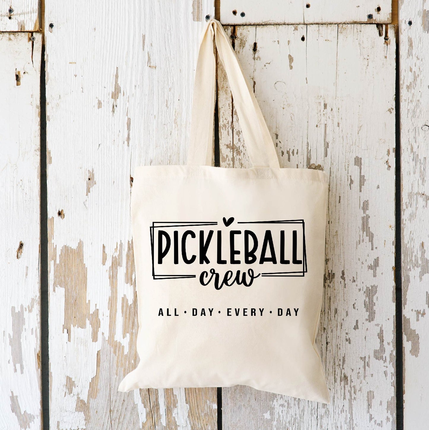 Pickleball Crew Tote Bag