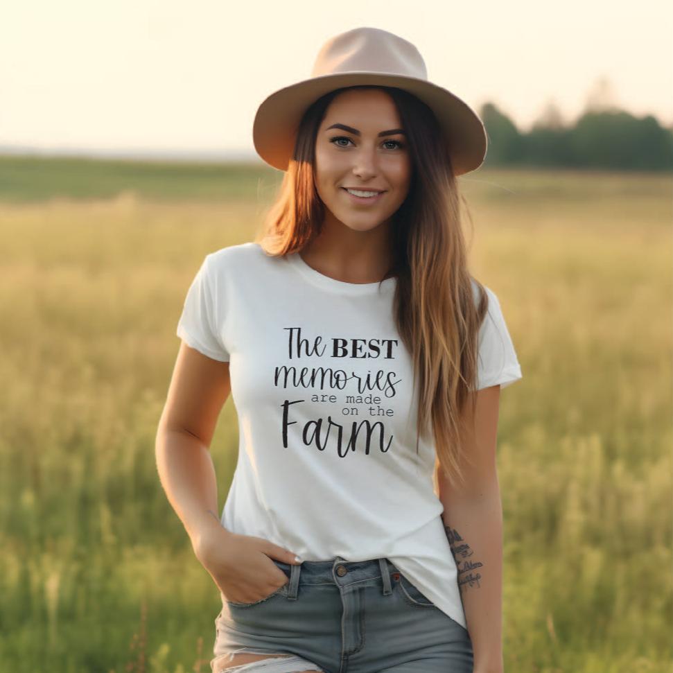 The Best Memories Are Made on the Farm Tee