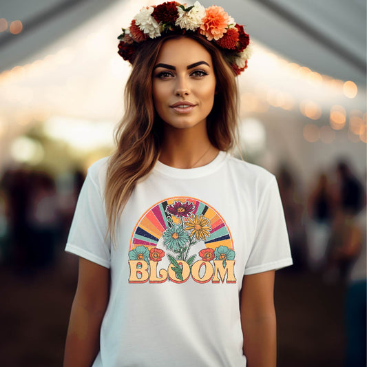 Bloom Retro Tee