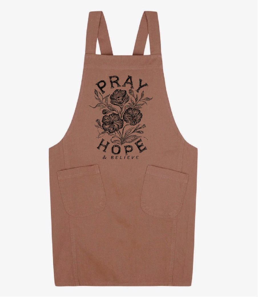 Apron - Pray, Hope, Believe