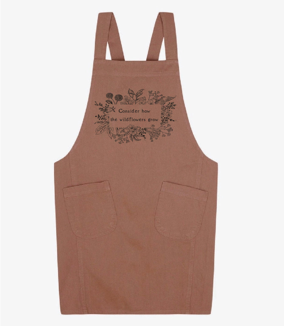 Apron - Consider How the Wildflowers Grow