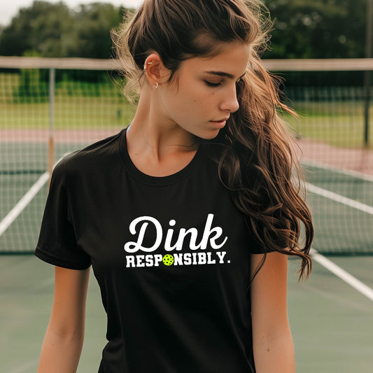 Dink Responsibly Tee