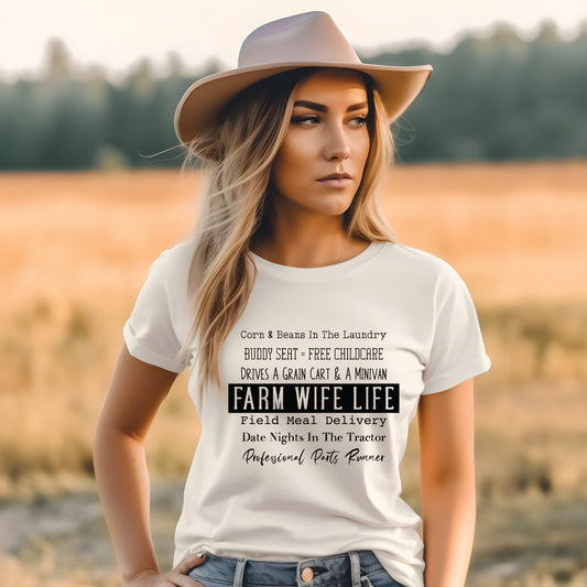 Farm Wife Life Tee