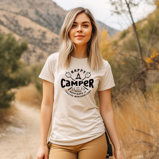 Happy Camper - Toasted Marshmallows Tee