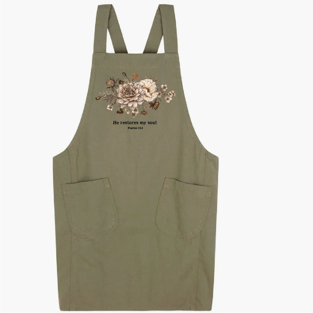 Apron - He Restores My Soul
