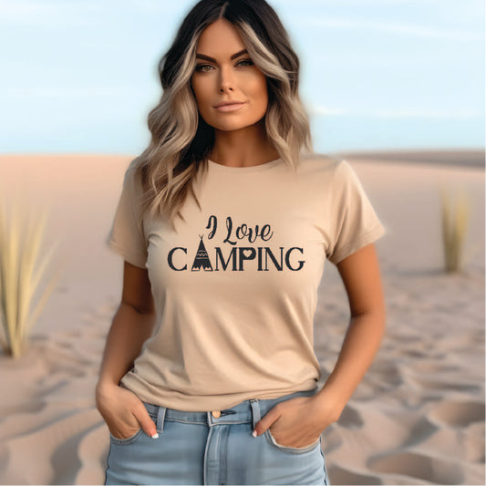 I Love Camping Tee