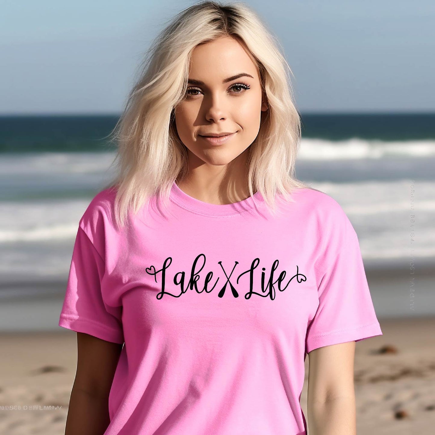 Lake Life Tee with Paddles