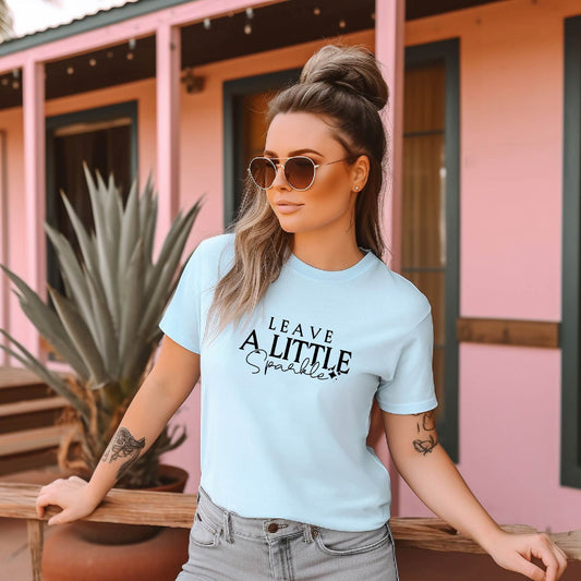 Leave a Little Sparkle Tee