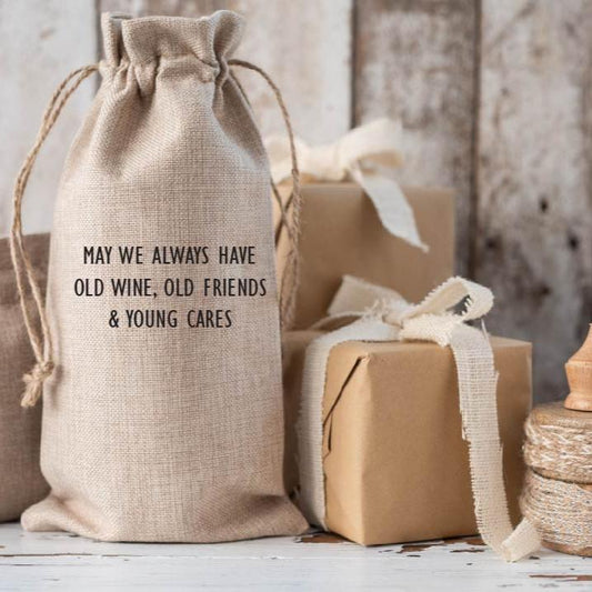 May We Always Have Wine Bag