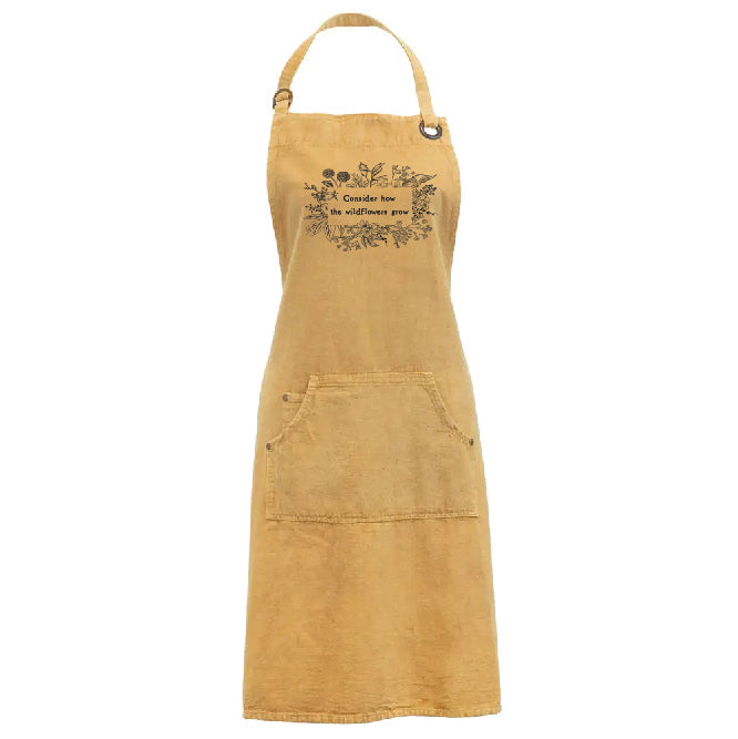 Apron - Consider How the Wildflowers Grow