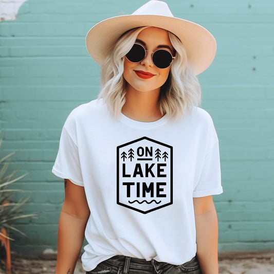 On Lake Time Tee