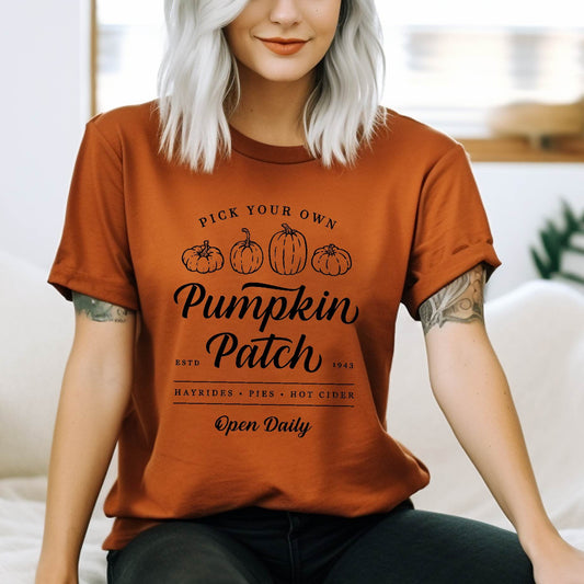 Pick Your Own Pumpkin Patch Tee