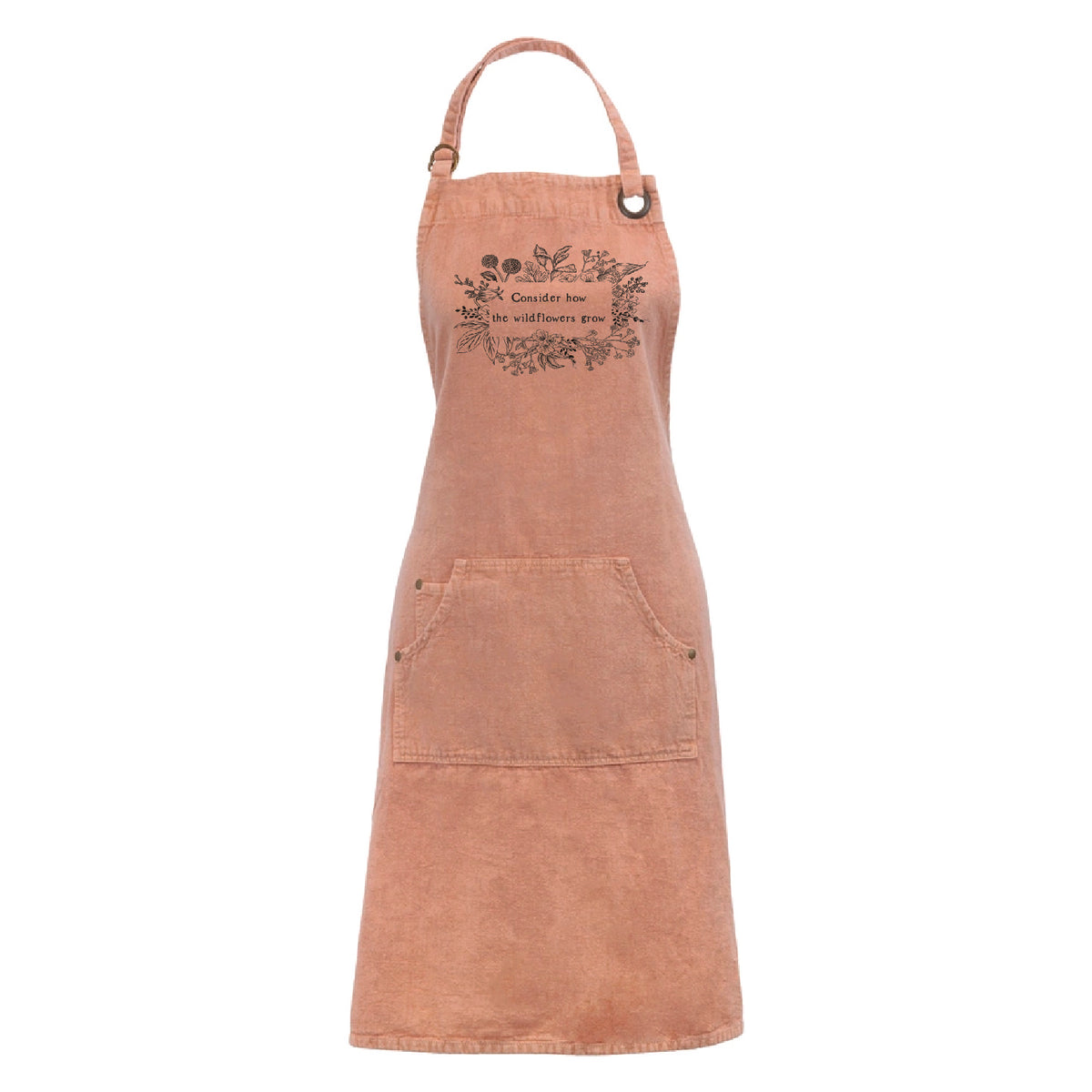 Apron - Consider How the Wildflowers Grow