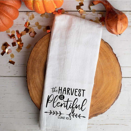 The Harvest is Plentiful Tea Towel