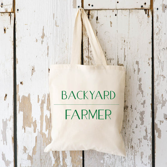 Backyard Farmer Tote Bag