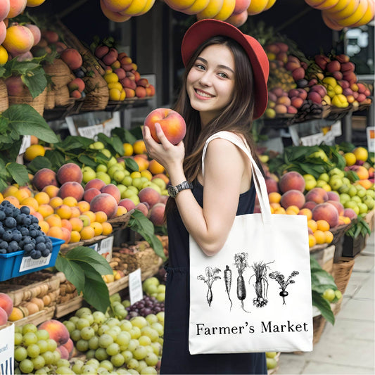 Farmer's Market Tote Bag