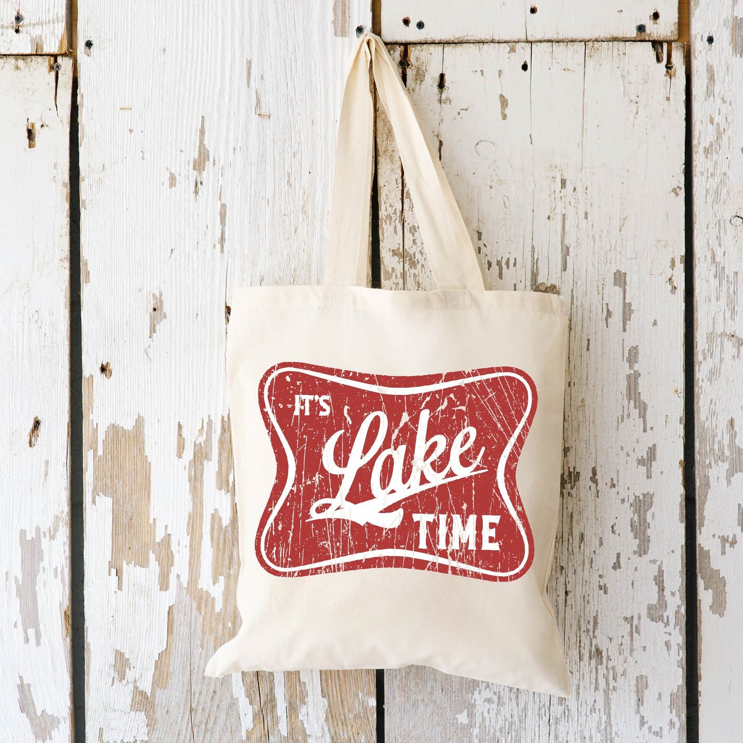 It's Lake Time Tote Bag