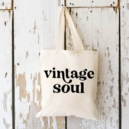 Vintage Soul Tote Bag